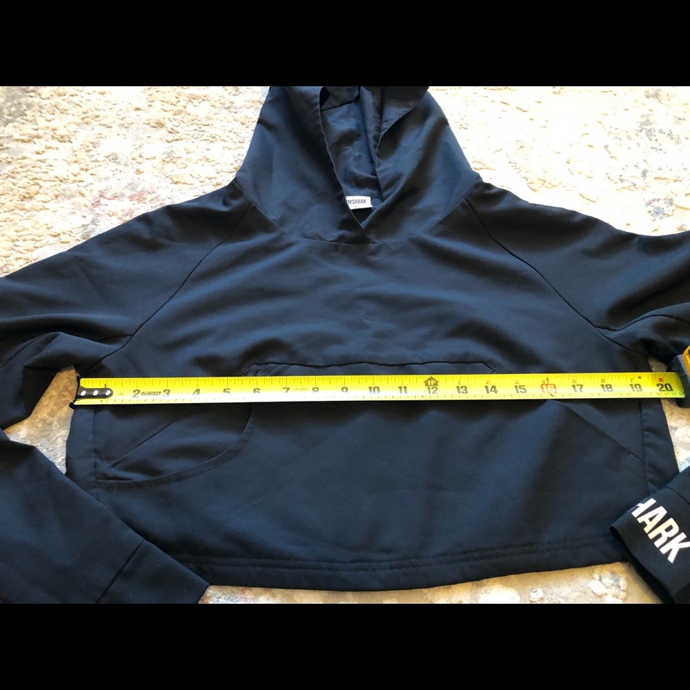 🖤 Gymshark Non Stop Cropped Hoodie Windbreaker - Picture 5 of 9